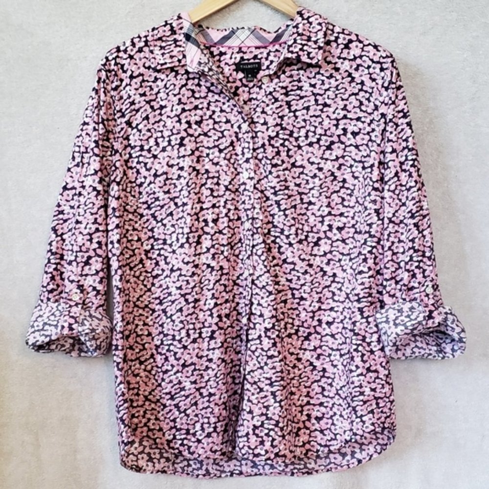 Talbots Long Sleeve Cotton Blouse